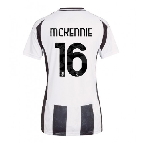 Fotbalové Dres Juventus Weston McKennie #16 Dámské Domácí 2024-25 Krátký Rukáv
